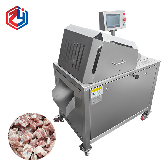 全自動(dòng)凍肉切塊機(jī)ZY-300D